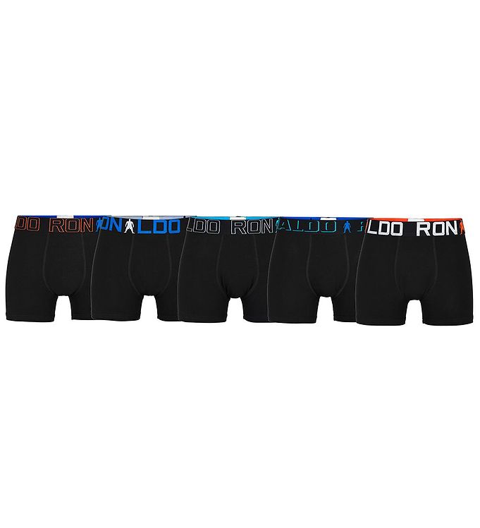 Sort Ronaldo Boxershorts Pak - Jbs  - 5709405143682