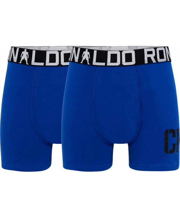 Blå Cr7 Boy Trunk Pak Til Drenge - Cr7