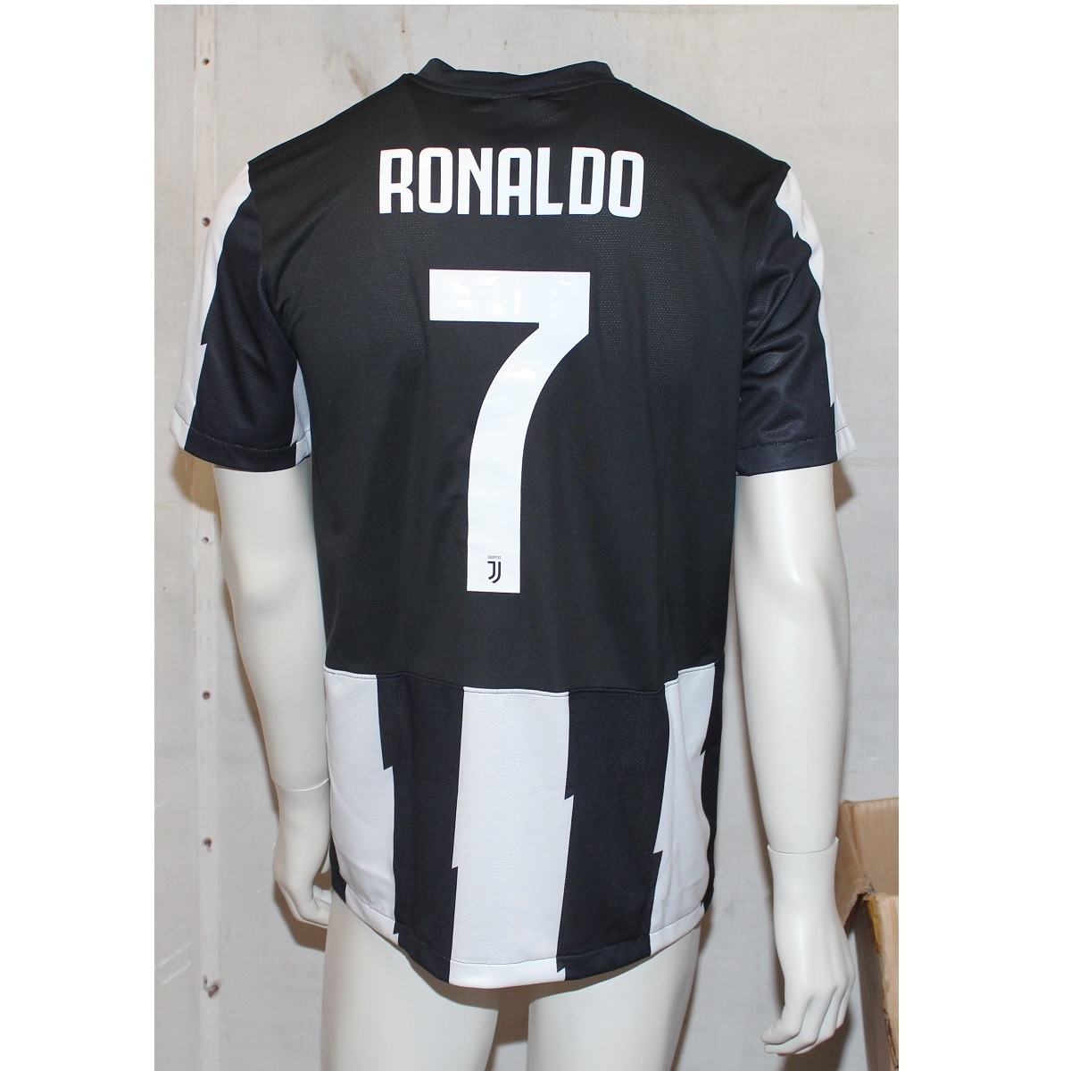 Sort Nike Team Stripe Jersey Ronaldo - Nike  - 885178735738