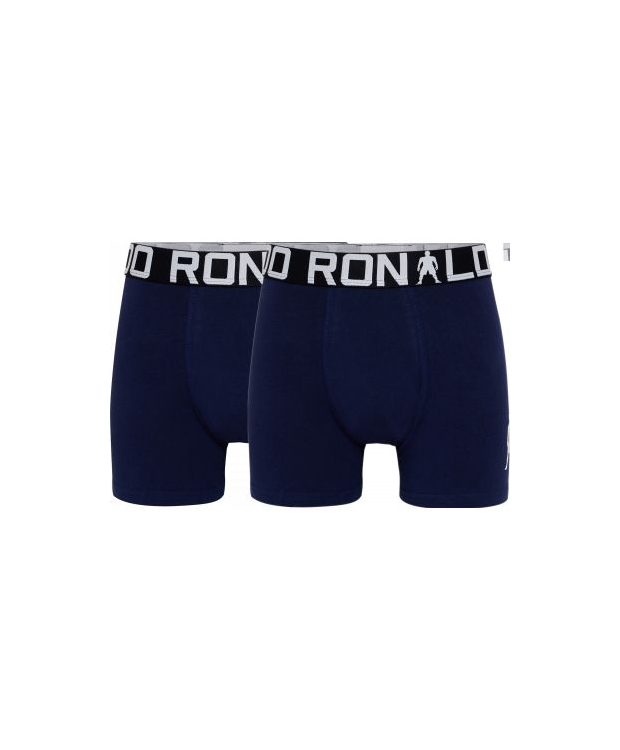 Navy Cr7 Bomuld Boy Trunk Pak Til Drenge - Cr7