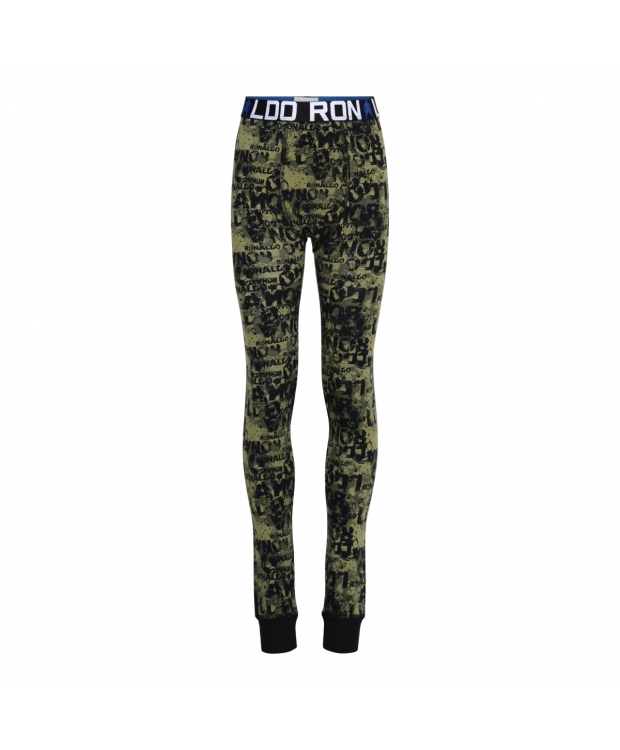 Grøn Cr7 Boys Line Long John Boksershorts Til Herre -