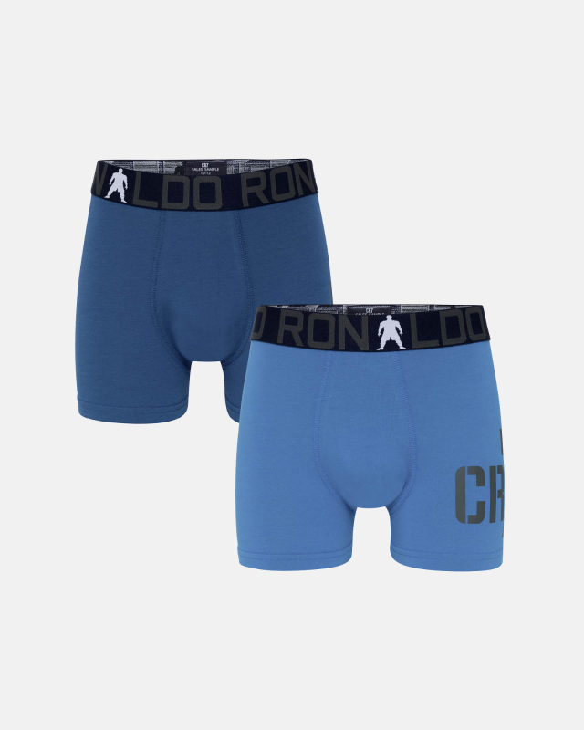 Blå Trunks Ampquotkidsampquot Pak Bambusviskose - Cr7  - 5709405944104