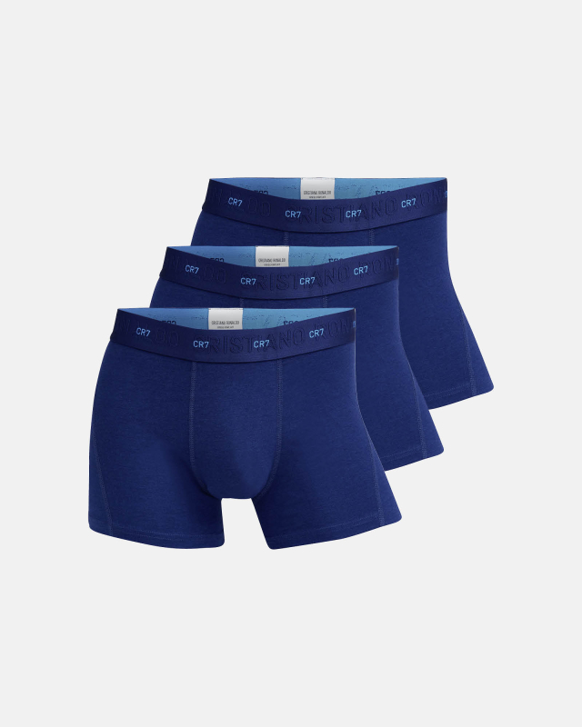 Navy Trunks Pak Bambusviskose - Cr7  - 5709405912332